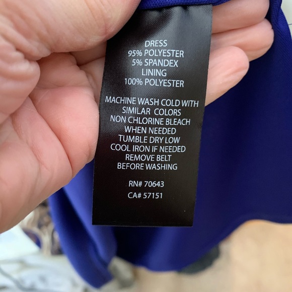 Jessica Howard Bold Print Shift Dress Sz 16 - Picture 10 of 10